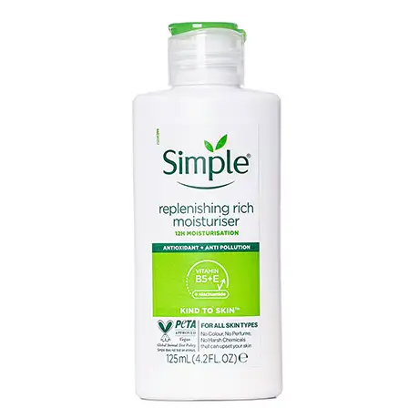 کرم آبرسان ریچ سیمپل simple rich moisturiser