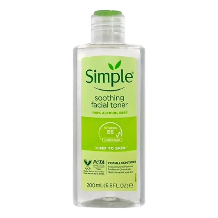 تونر سیمپل مدل Kind to Skin Soothing Facial Toner | تسکیندهنده و آبرسان صورت