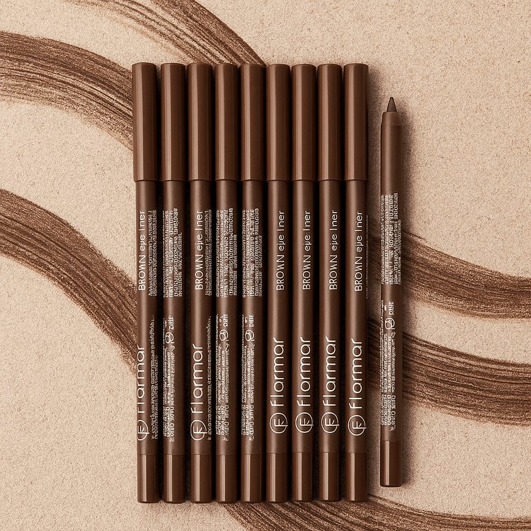 مداد چشم قهوه ای فلورمار برند flormar